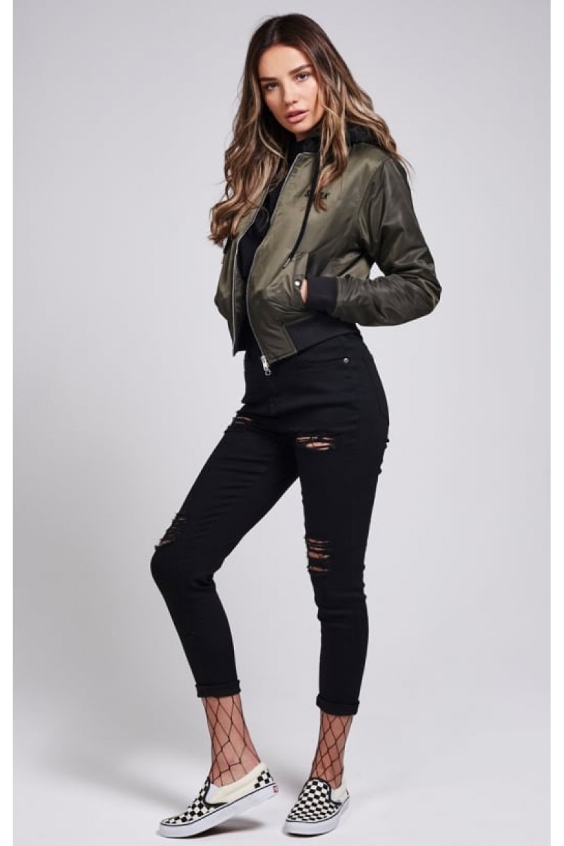 Giacchetto - Hoodie Bomber - SikSilk - immagine 3