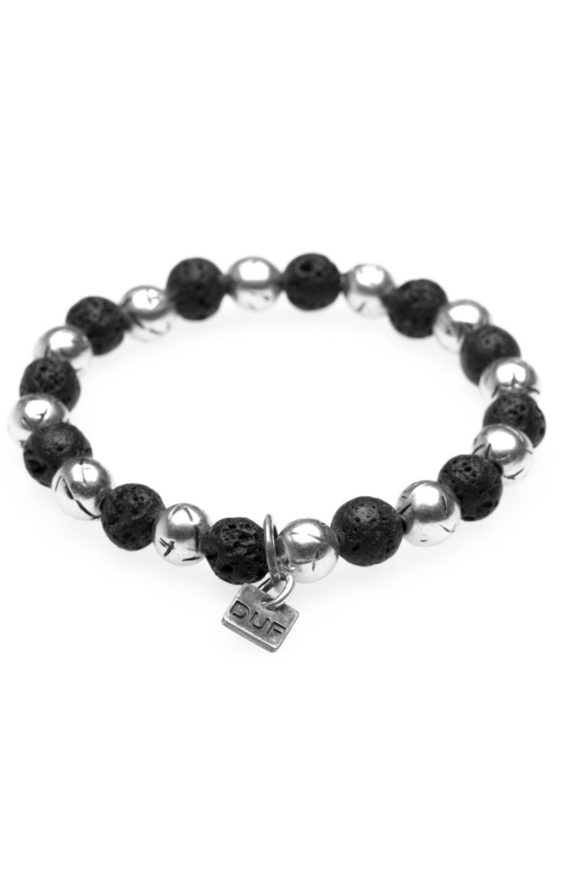 Bracciale - Opposite Pietra Lavica - Double u Frenk - immagine 2